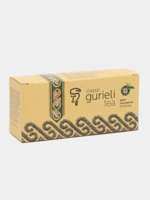 Чай зеленый Gurieli без конверта, 25 шт * 2 г