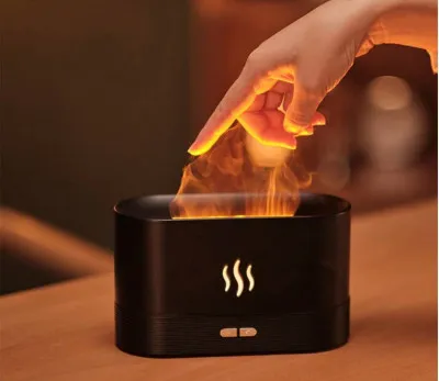 Увлажнитель воздуха Xiaomi ультразвуковой с функцией пламени и ароматизатором