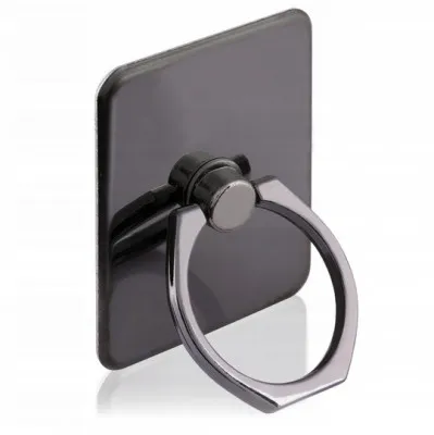 Держатель металлический для телефона с кольцом Pop Socket c  логотипом