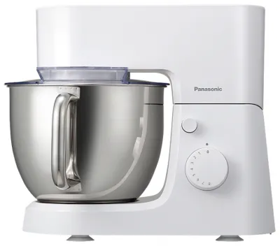 Кухонная машина Panasonic MK-CM300WTQ (1000 W, чаша 4,3л, 3 насадки, 8 скоростей)