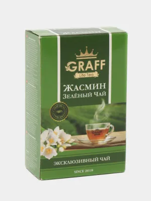 Зеленый чай GRAFF Жасмин, 90 гр