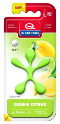 Освежитель для авто Dr.Marcus Lucky Top, Зеленый цитрусовый, 1 шт