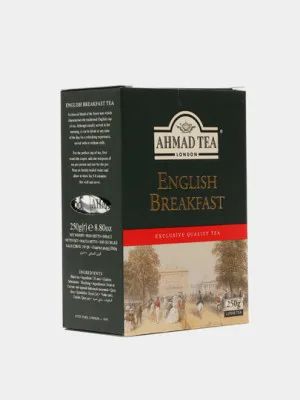 Чай чёрный Ahmad Tea English breakfast, 250 гр