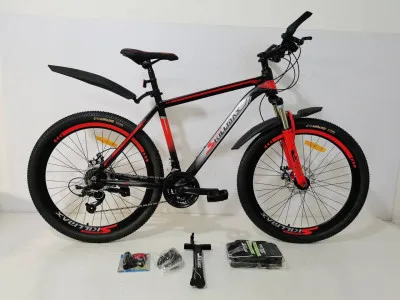 Горный велосипед 26 дюймов алюминиевый сплав (цвет красный)