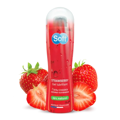 Гель для массажа Soft Strawberry
