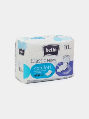 Прокладки Bella Classic Nova Komfort AIR drainette, 4 капли, 10 шт