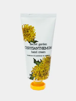 Крем для рук с экстрактом хризантемы Jigott Secret Garden Hand Cream Chrysanthemum, 100 мл