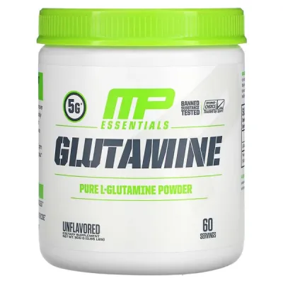 Глютамин MusclePharm, Essentials, без ароматизатора, 300 г