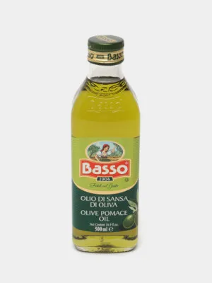Оливковое масло Basso Olio di sansa, 500 мл 