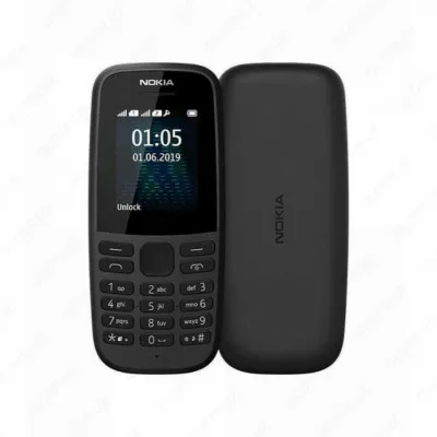 Телефон Nokia N105 Dual sim, Черный