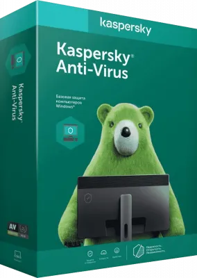 Kaspersky Anti-Virus — 1 год на 2 ПК