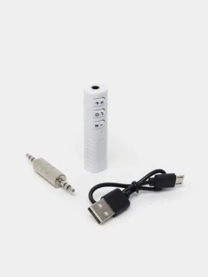 Портативный Bluetooth AUX приемник с микрофоном, адаптер приемник