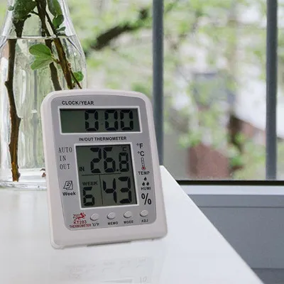Цифровой ЖК-термометр KT203 