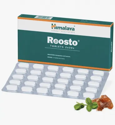 Таблетки Reosto для костей 60 таблеток