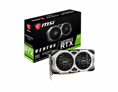 MSI GeForce RTX 2060 Ventus GP | 1 yil kafolat