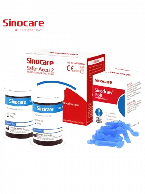 Тест полоски для глюкометра Sinocare safe accu 2
