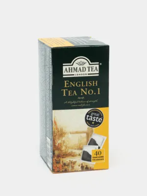 Чай чёрный Ahmad Tea English №1, 40 х 2 гр