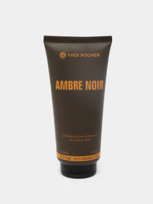 Парфюмированный гель для душа Yves Rocher Ambre Noir, 200 мл