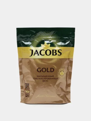 Кофе Jacobs Gold, 140 г