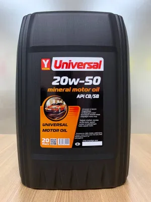 Моторное масло "UNIVERSAL 20W-50"
