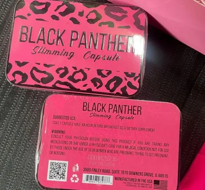 Black Panther vazn yo'qotish kapsulalari
