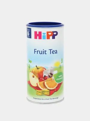 Чай детский Hipp гранулированный фруктовый с 6 мес. 200гр