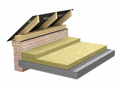 Вата минеральная Basalt Wool Floor Pro 1200 x 600 мм