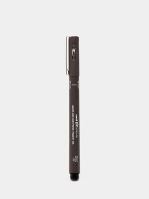 Ручка фетровая Uniball, темно-серый