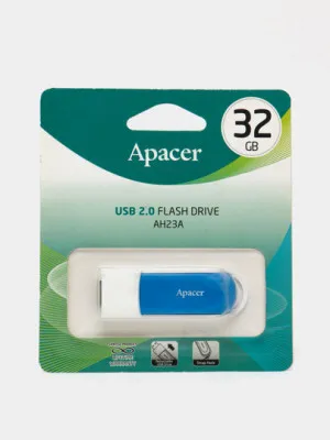 Карта памяти Apacer USB2.0 Flash Drive AH23A 32GB White