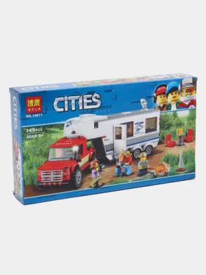 Детский конструктор Cities, 360 деталей