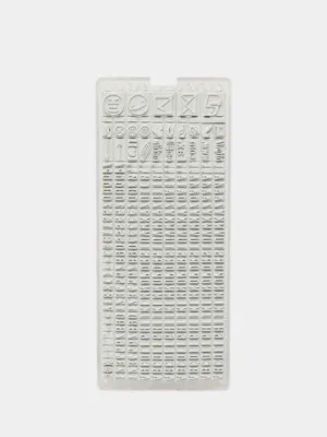 Буквенная касса Colop SET02, 3-5 мм, английские буквы