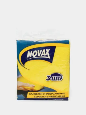 Салфетка универсальная Novax, 3 шт 