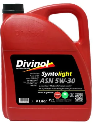 Моторное масло SYNTHOLIGHT ASN 5W-30 4л