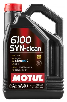 Масло MOTUL 6100 SYN-CLEAN 5W-40