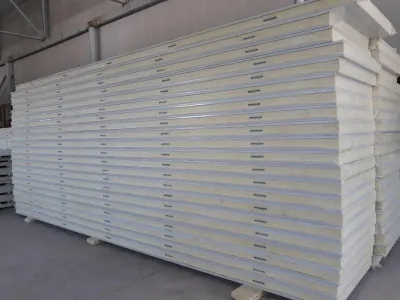 Roof-Lock poliuretan ko'pikli sendvich panellari 80 mm