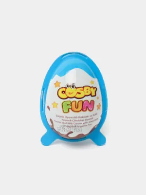 Шоколадные яйца Cosby Fun Boy 20G*24*4 Ing-Tur Tr, штучный