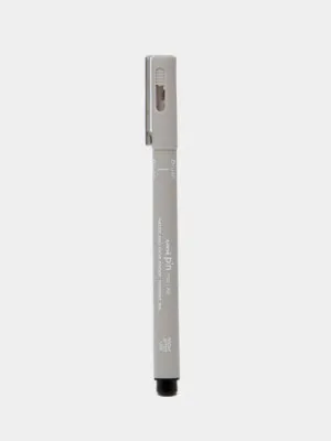 Ручка фетровая  UNIBALL, светло-серый