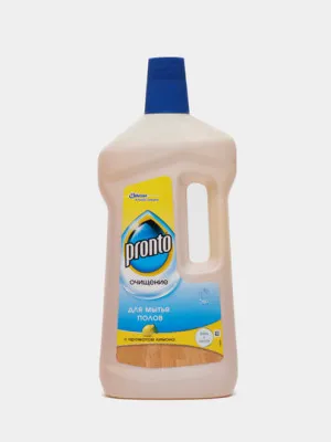 Средство для мытья полов Pronto 5в1, с ароматом лимона, 750 мл