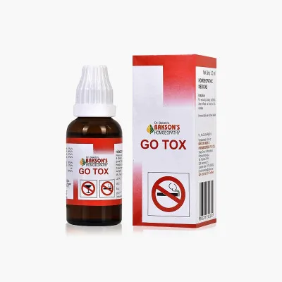 Капли для снятия тяги к табаку и алкоголю GO TOX (Гоу Токс )
