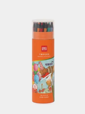 Цветные карандаши Deli 7073-36, 36 цветов