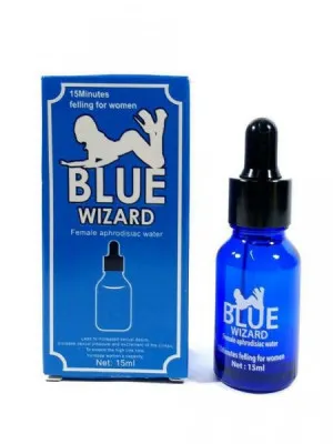 Blue Wizard ayollar uchun hayajonli tomchilar