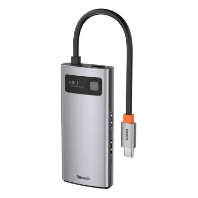 USB-markaz Baseus / Type-C Hub / 4x1 / Ko'p funktsiyali