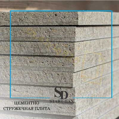 Цементно Стружечная плита 10 мм