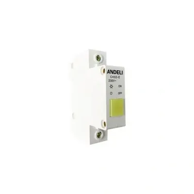 Signal lampasi(chirog'i) DIN C45D Yellow AC220V sariq