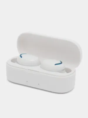 Наушники беспроводные S9 с микрофоном, Bluetooth 5.1, белые
