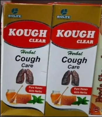 Cough Clear-o'pkani davolash uchun sirop