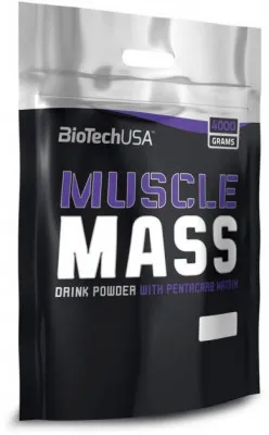Гейнер Biotech Muscle Mass 4 кг (ваниль)