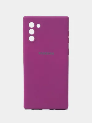 Чехол силиконовый, Samsung фиолетовый