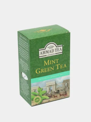 Чай зеленый Ahmad Tea Mint, 100 г