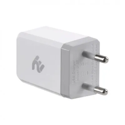 Сетевое зарядное устройство 2E Wall Charger USB 2.1 A White